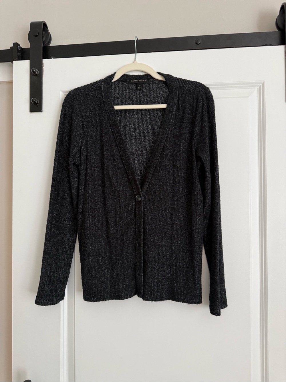Banana Republic charcoal cardigan